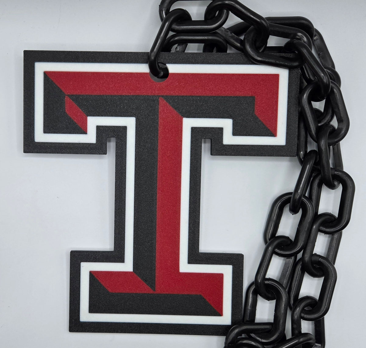 Custom Fan Chain - Giant Logo Necklace - Sports Homerun Turnover Jumbo Oversized Chunky Swag Rally MVP Player of the Game Award