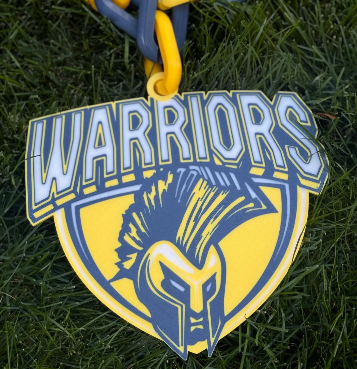 Custom Fan Chain - Giant Logo Necklace - Sports Homerun Turnover Jumbo Oversized Chunky Swag Rally MVP Player of the Game Award